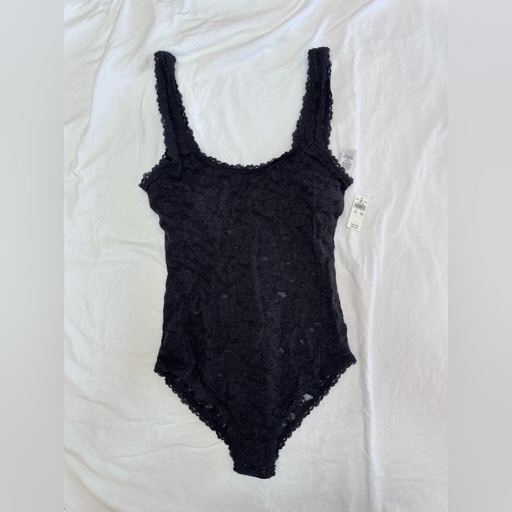 Aerie Show Off Vintage Lace Scoop Bodysuit size Small - NWT, 90’s, Y2K - Picture 4 of 8